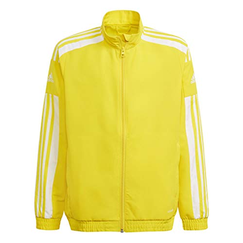adidas Unisex Kinder Squadra 21 Presentation Jacket, Team Yellow/White, 13-14 Years adidas Unisex Kinder Squadra 21 Presentation Jacket, Team Yellow/White, 13-14 Years von adidas