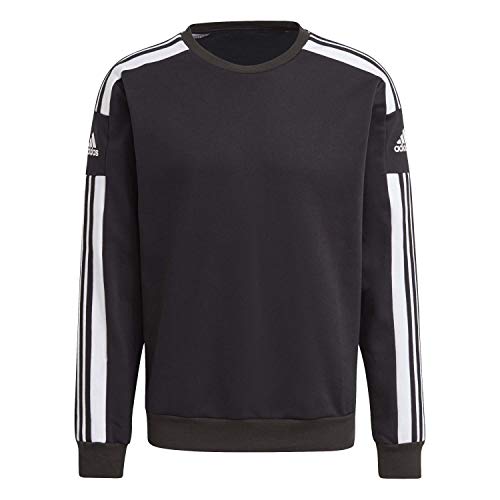 adidas Herren Squadra 21 Sweatshirt, Black, M adidas Herren Squadra 21 Sweatshirt, Black, M von adidas