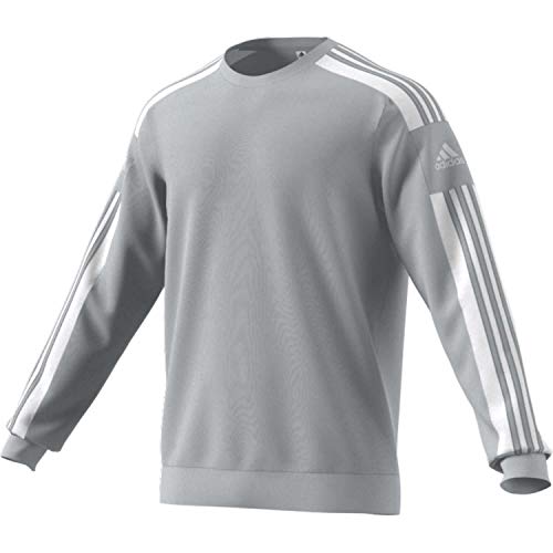 adidas Herren Squadra 21 Sweatshirt, Team Light Grey, M adidas Herren Squadra 21 Sweatshirt, Team Light Grey, M von adidas