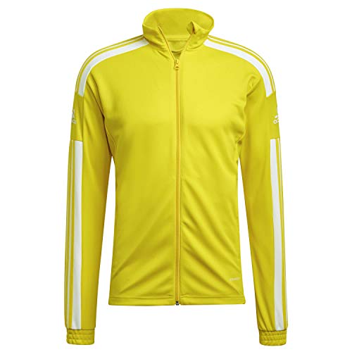 adidas Herren Squadra 21 Training Jacket, Team Yellow/White, XXL adidas Herren Squadra 21 Training Jacket, Team Yellow/White, XXL von adidas