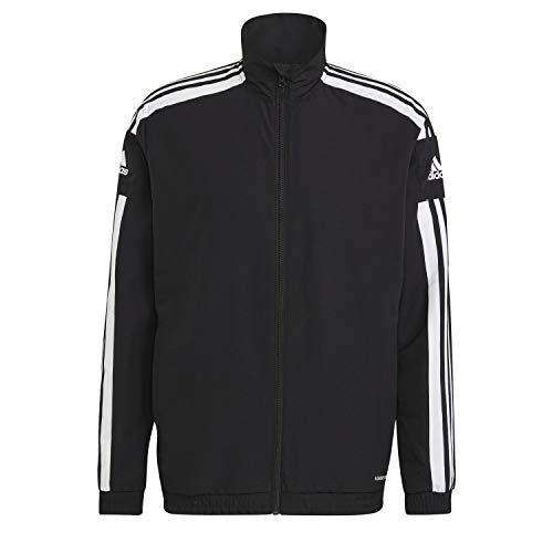 adidas Herren Squadra 21 Presentation Jacket, Black/White, XS adidas Herren Squadra 21 Presentation Jacket, Black/White, XS von adidas