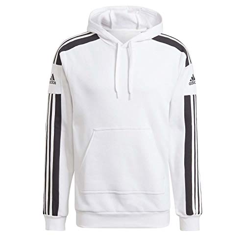 adidas Herren Squadra 21 Sweat Hoodie, White, XS adidas Herren Squadra 21 Sweat Hoodie, White, XS von adidas