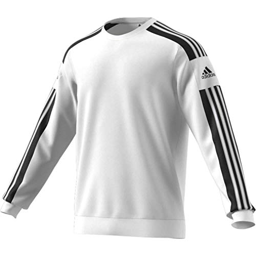 adidas Herren Squadra 21 Sweatshirt, White, S adidas Herren Squadra 21 Sweatshirt, White, S von adidas