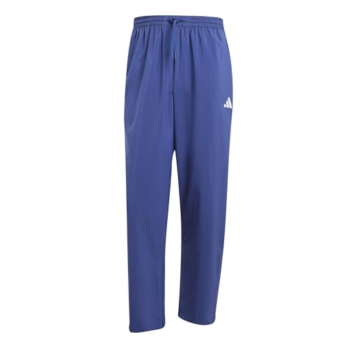 adidas Stanford Herren-Golfhose mit kleinem Logo, offener Saum adidas Stanford Herren-Golfhose mit kleinem Logo, offener Saum von adidas