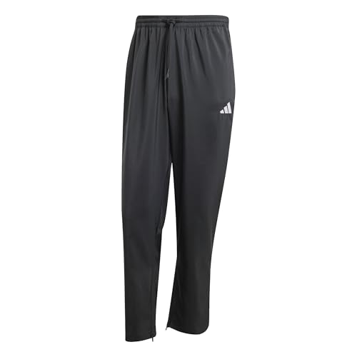 adidas Stanford Herren-Golfhose mit kleinem Logo, offener Saum adidas Stanford Herren-Golfhose mit kleinem Logo, offener Saum von adidas