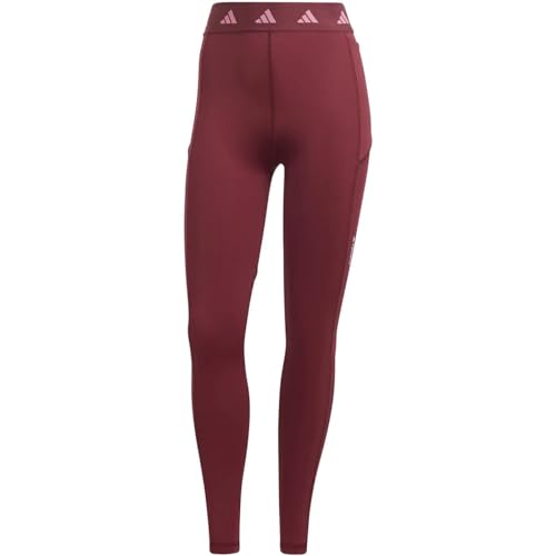 adidas TF STASH 1/1 L Leggings Marke, Shadow Red/Pink Fusion von adidas