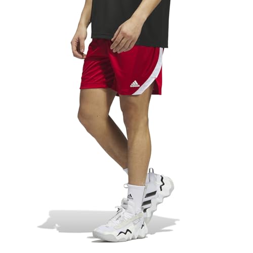 adidas Herren Icon Squad Shorts, Team Power Red/White/White, XXL adidas Herren Icon Squad Shorts, Team Power Red/White/White, XXL von adidas