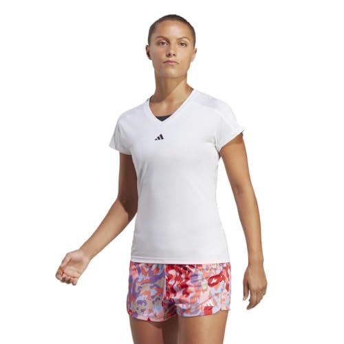 adidas Damen AEROREADY Train Essentials Minimal Branding V-Neck Tee, White, XL adidas Damen AEROREADY Train Essentials Minimal Branding V-Neck Tee, White, XL von adidas