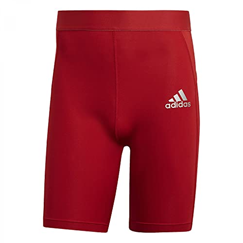 Adidas, Techfit Short Tight, Kurze Leggings, Team Power Red, 2XL, Donna Adidas, Techfit Short Tight, Kurze Leggings, Team Power Red, 2XL, Donna von Adidas