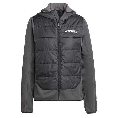 adidas Damen Terrex Multi Hybrid Insulated Hooded Jacket, Black, L adidas Damen Terrex Multi Hybrid Insulated Hooded Jacket, Black, L von adidas
