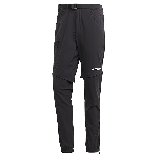 adidas Terrex Herren Utilitas Wanderhose Zip Off Hose, Schwarz, Größe S von adidas