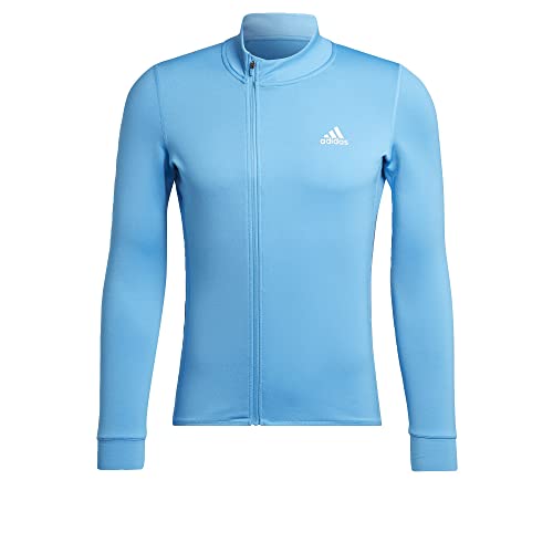 adidas The Cold.RDY Herren Radtrikot, langärmelig, Blau, Größe XL von adidas