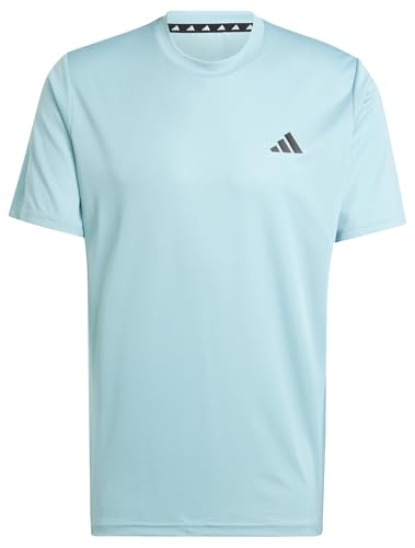 adidas Train Essentials Training T-Shirt, Herren Kurzärmeliges T-Shirt, Mint ton/Black, IW3357 von adidas