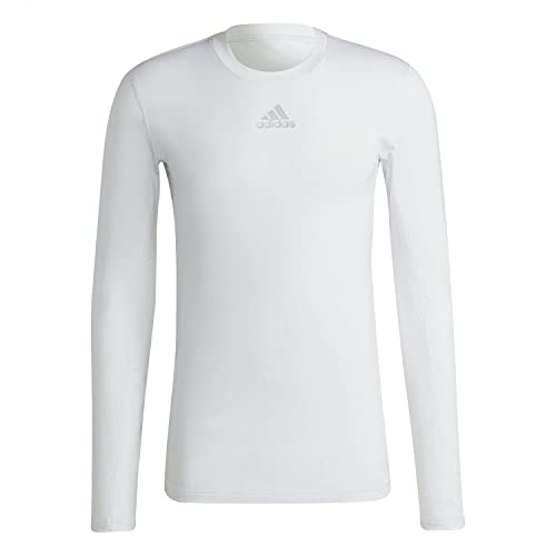 Adidas Mens TF LS TOP CR M Sweatshirt, White, M von adidas