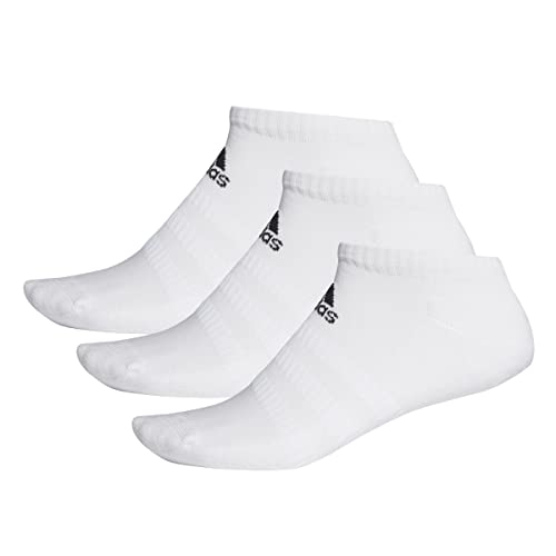adidas Unisex 3 Paar Cush Low No Show Socken, White/White/White, L EU adidas Unisex 3 Paar Cush Low No Show Socken, White/White/White, L EU von adidas