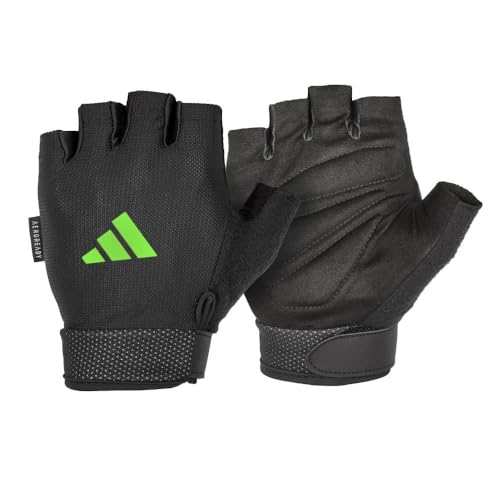 adidas Unisex-Adult Essential verstellbare Handschuhe-Grün/XL, Schwarz adidas Unisex-Adult Essential verstellbare Handschuhe-Grün/XL, Schwarz von adidas