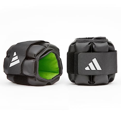 adidas Unisex-Adult Performance Knöchel-/Handgelenkgewichte-1.0 Kg, Schwarz von adidas