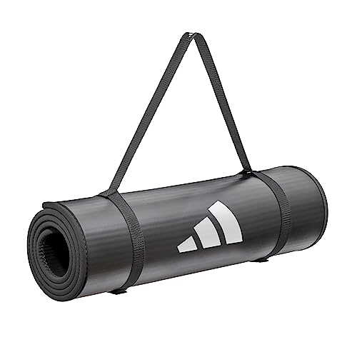 adidas Unisex-Adult Trainingsmatte-10mm-Schwarz, Schwarz adidas Unisex-Adult Trainingsmatte-10mm-Schwarz, Schwarz von adidas
