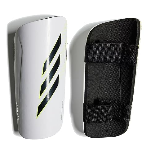 adidas Unisex-Adult X League Shin Guards White/Black/Lucid Lemon Medium von adidas