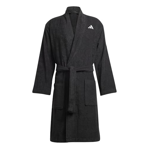 adidas Unisex BATHROBE, Black, S von adidas