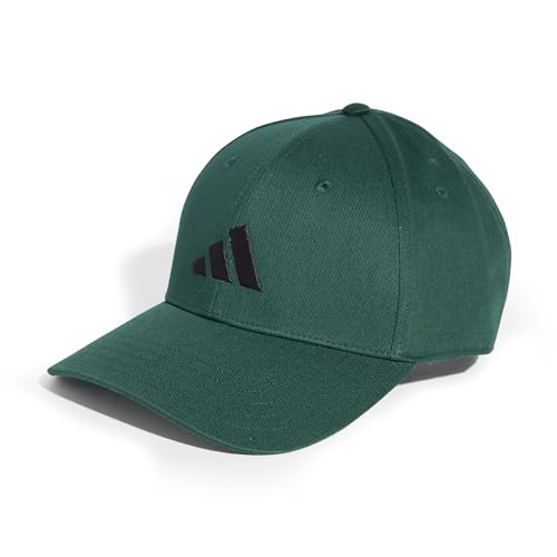 adidas Unisex Baseball Cap Cotton New Logo, Collegiate Green/Black, M von adidas