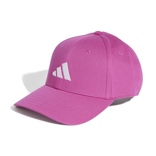 adidas Unisex Baseball Cap Cotton New Logo, semi Lucid Fuchsia/White, XXS adidas Unisex Baseball Cap Cotton New Logo, semi Lucid Fuchsia/White, XXS von adidas