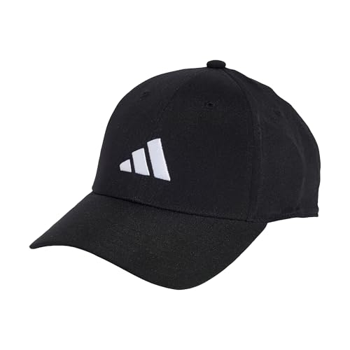 adidas Unisex Bball Cap LT EMB New Logo, Black/White, L von adidas