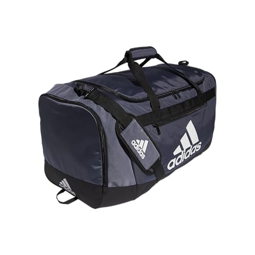 adidas Defender 4.0 Seesack, strapazierfähige Sporttasche, Reisetasche, für Damen und Herren, Team Onix Grey, Large (110 L), Defender 4.0 Seesack, strapazierfähige Sporttasche, Reisetasche, für Damen von adidas