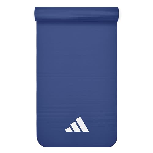adidas Unisex-Erwachsene Fitnessmatte, Blau, 7mm von adidas