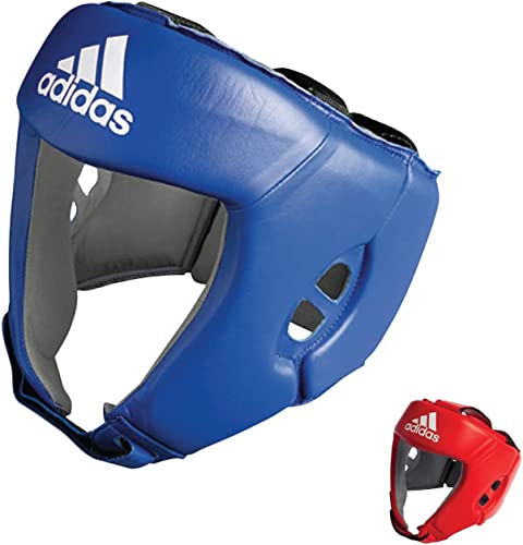 adidas Unisex – Erwachsene IBA Boxing Head Guard Kopfschutz, Blau, L adidas Unisex – Erwachsene IBA Boxing Head Guard Kopfschutz, Blau, L von adidas