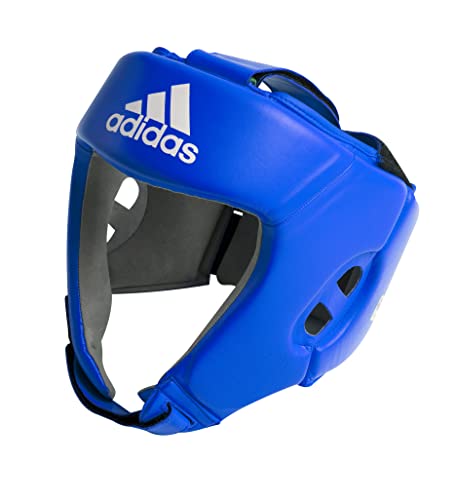 adidas Unisex – Erwachsene Iba Boxing Head Guard Kopfschutz, Blau, S EU von adidas