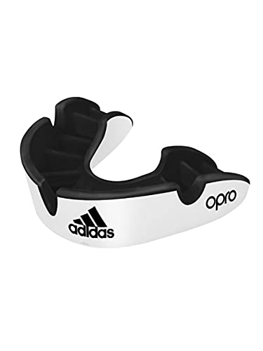adidas Unisex – Erwachsene Opro Gen4 Silber Mundschutz, weiß/schwarz, Senior adidas Unisex – Erwachsene Opro Gen4 Silber Mundschutz, weiß/schwarz, Senior von adidas