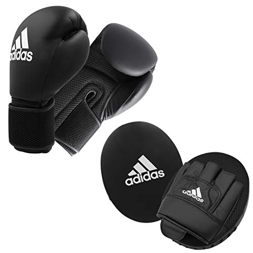 adidas Unisex – Erwachsene Voksen boksning sæt 2 Pratzen Set, Schwarz, Erwachsene EU adidas Unisex – Erwachsene Voksen boksning sæt 2 Pratzen Set, Schwarz, Erwachsene EU von adidas