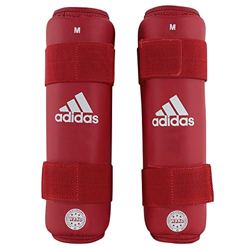 adidas Unisex – Erwachsene WAKO PU Shin Guard Schienbeinschoner, rot, M adidas Unisex – Erwachsene WAKO PU Shin Guard Schienbeinschoner, rot, M von adidas