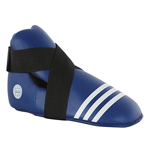 adidas Unisex – Erwachsene WAKO Super Safety Kicks Fußschützer, blau, L von adidas