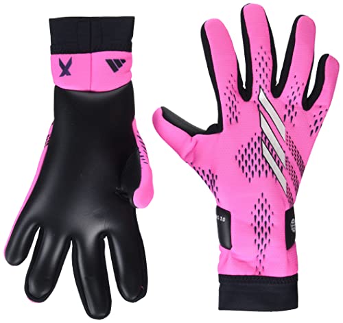 adidas Unisex-Erwachsene X League Torwarthandschuhe Team Shock Pink/Zero Metallic/Schwarz, 10 adidas Unisex-Erwachsene X League Torwarthandschuhe Team Shock Pink/Zero Metallic/Schwarz, 10 von adidas