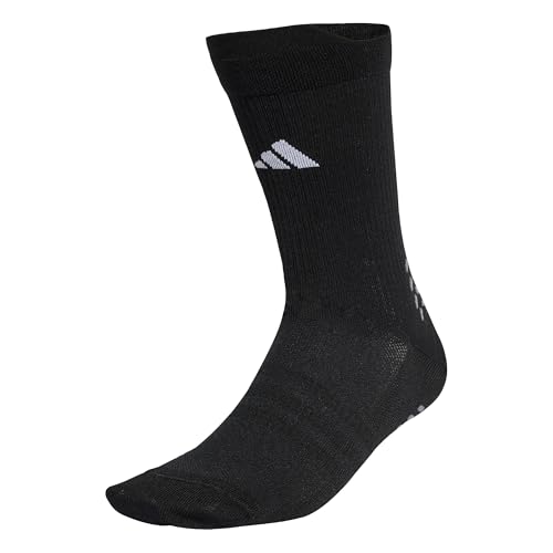 adidas Unisex Football Crew Performance Socks, Black/White, 45-48 adidas Unisex Football Crew Performance Socks, Black/White, 45-48 von adidas