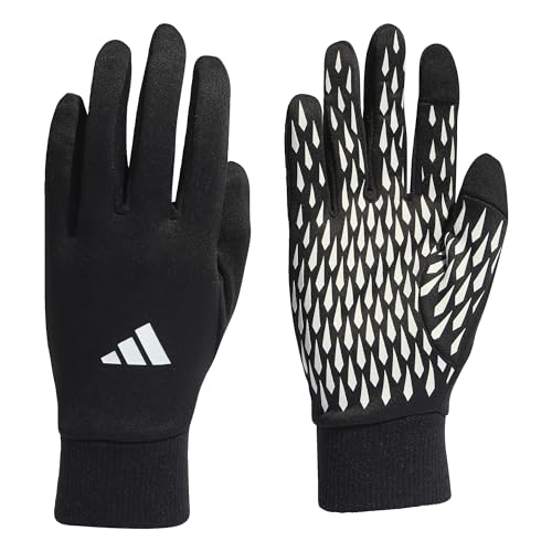 adidas Unisex Gloves Tiro C Gloves, Black/White, HS9750, L von adidas