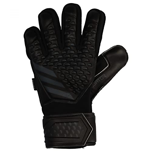 adidas Unisex Goalkeeper Gloves (Fingerschme) Pred Gl MTC Fs, Black/Black/Black, HY4076, Size 8 von adidas