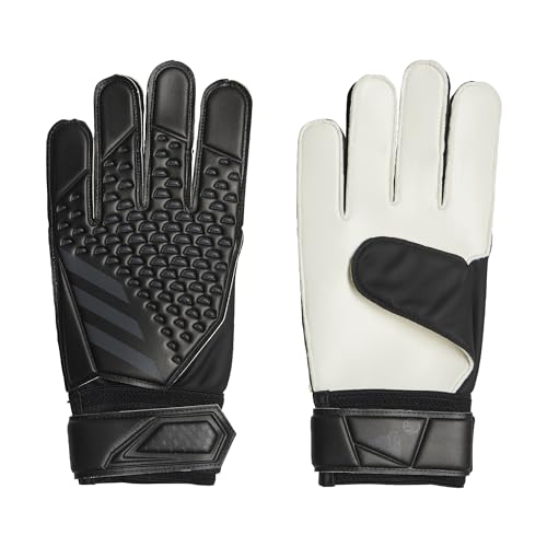 adidas Unisex Goalkeeper Gloves (W/O Fingersave) Predator Training Goalkeeper Gloves, Black/Black/Black, HY4075, 7 von adidas