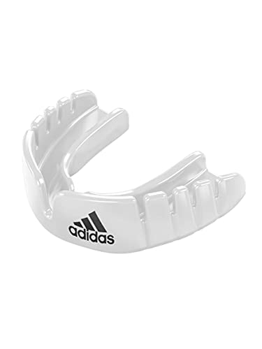 adidas Unisex Jugend OPRO Gen4 Snap-Fit Mundschutz, Weiß, Junior von adidas