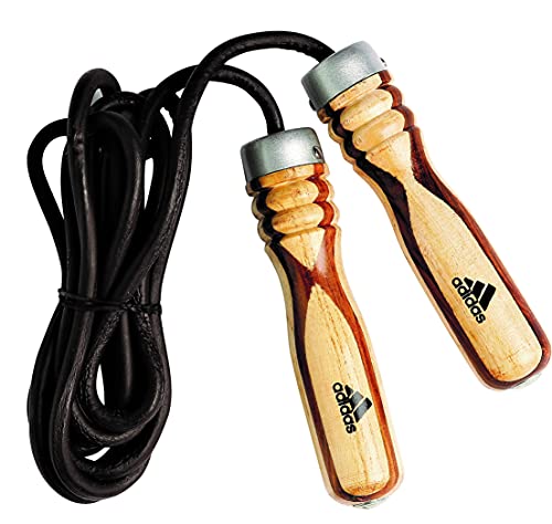 adidas Unisex Jump Rope, Professional Weighted Wooden Handle 9ft Springseil, brown, 9 ft EU adidas Unisex Jump Rope, Professional Weighted Wooden Handle 9ft Springseil, brown, 9 ft EU von adidas