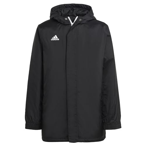 adidas Unisex Kids Jacket (Filled Heavyweight) Entrada 22 Stadium Jacket, Black, IB6078, 152 von adidas