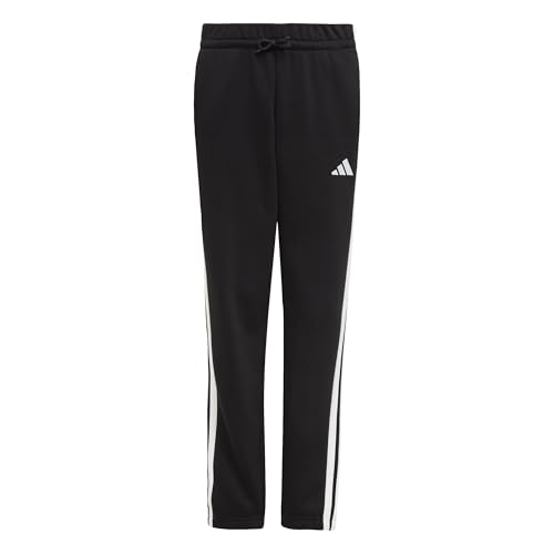 adidas Unisex Kinder Essentials 3 Stripes Pants, Black/White, 11-12 Years adidas Unisex Kinder Essentials 3 Stripes Pants, Black/White, 11-12 Years von adidas