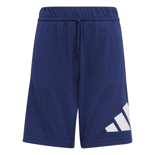 adidas Unisex Kinder Essentials Big Logo Shorts, Dark Blue/White, 9-10 Years adidas Unisex Kinder Essentials Big Logo Shorts, Dark Blue/White, 9-10 Years von adidas