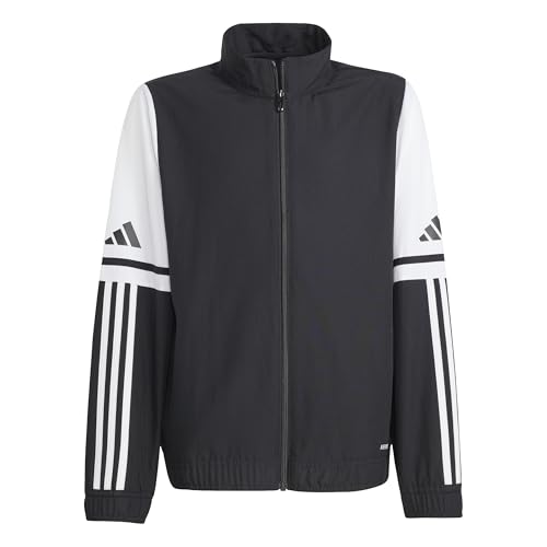 adidas Unisex-Kinder SQUADRA25 PRESENTATION JACKET KIDS Sweatshirt, Black/White, von adidas