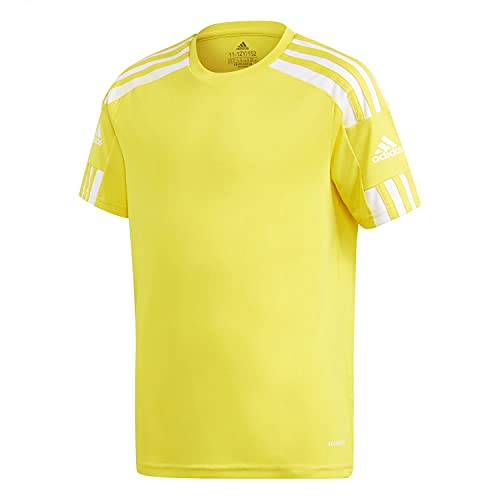 adidas Unisex Kinder Squad 21 Jsy Y T-Shirt, team yellow/white, 176 von adidas