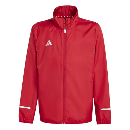 adidas Unisex Kinder TEAM WIND.RDY JACKET, team power red 2/REFLECTIVE SILVER, 9-10 Years adidas Unisex Kinder TEAM WIND.RDY JACKET, team power red 2/REFLECTIVE SILVER, 9-10 Years von adidas