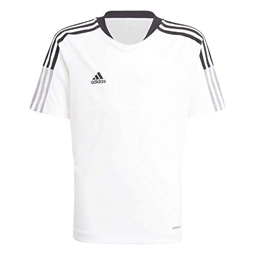 adidas Unisex Kinder Tiro21 Tr Jsy Y T Shirt, Weiß, 15 Jahre EU von adidas