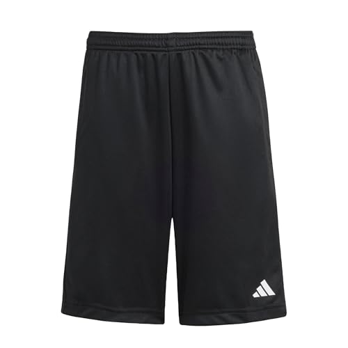 adidas Unisex-Kinder Train Essentials Logo Regular Fit Short Junior pants, Black/White, von adidas